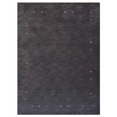 thumbnail image 2 of Rugsotic Carpets Handmade Rugs Hand Knotted Loom Rectangle 3'x5' Charcoal Wool for Indoor Use, 2 of 5