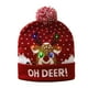 thumbnail image 5 of Sombrero de nieve de Navidad jinwen para adultos y niños Gorro de invierno, 5 of 7
