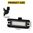 thumbnail image 3 of LED License Plate Light Tag Lamp Assembly Replacement For 2015-2021 Ford Mustang, DC12V 6000K White, Pack of 2, 3 of 10