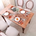 thumbnail image 6 of XMXT 6 Pcs Woven Placemats, Marble Aesthetic Print Stain Resistant Anti-Skid Placemat for Kitchen Table, 12 x 18 inches, 6 of 6