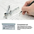 thumbnail image 4 of pitrice 9 Pieces/Set Adults Kids Portable Compasses Assortment Drawing Sketching Divider Metal Art Tool Handtool Stationery, 4 of 6