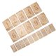 thumbnail image 2 of Números de mesa para recepción de bodas, números de mesa de boda de madera Números de mesa de madera Números de mesa de mayor durabilidad, 2 of 12