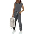 thumbnail image 2 of Womens Short Sleeve Two Piece Outfits Loungewear Sweatsuit Sets Outfits Athletic Tracksuits, 2 of 7