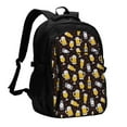 thumbnail image 1 of Easygdp Beer In A Bottle Mochila para Laptop de Viaje con Puerto USB, Mochila para Laptop con Puerto de Carga USB para Mujeres y Hombres, 1 of 7