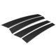 thumbnail image 2 of Cubierta embellecedora de pilares B de puerta Ticfox fibra de carbono seca 4 Uds. Para modificación de coche Serie 5 F10 2012-2016, 2 of 14