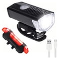 thumbnail image 1 of JTWEEN Bike Light Set,USB Rechargeable Bike Headlight and Taillight Waterproof LED with 3 Lighting Modes Power Display Bicycle Light Flashlight Bicycle LED Safety Light for Cycling, 1 of 5
