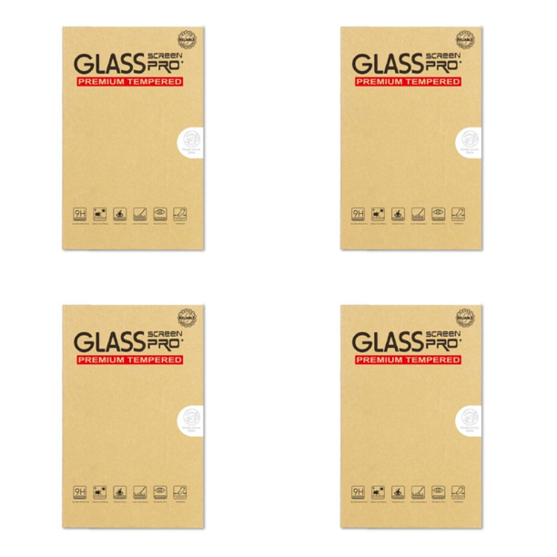 Protector pantalla Tempe Glass para Ampown Xu Mini M 9H HD Película anti-Scratch Red