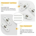 thumbnail image 4 of Shisuyan Windows Screen Window Pulley White 20Pcs 1.18X0.35X0.35in, 4 of 8