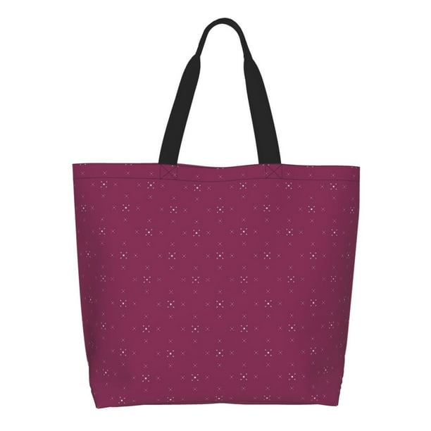 Balery Small Stars Bolsa Tote Estilo Estético con Cremalleras, Bolsa de Hombro, Bolsa de Compras Grande y Plegable