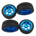 thumbnail image 1 of Neumático de Rueda de Camión 4X RC, Llantas Azul RC Llantas de Rally de Rueda Piezas de Actualización para WL 1/18 A959 A979 A969 RC Crawler CUTICAT Neumáticos de rueda de coche RC, 1 of 8
