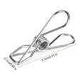 thumbnail image 5 of Yosoo 20pcs Stainless Steel Clothes Pegs Windproof Clothespin Metal Clips Holders Household Socks Household Socks Underwear Drying Rack Clip Holder,Beach Towel Clips,Stainless Steel Clothes Clip, 5 of 7