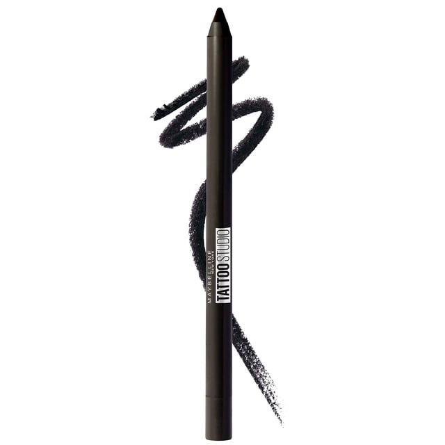 Maybelline New York - Lápiz delineador de ojos Tattoostudio, resistente al agua, de larga duración, ónix profundo, 0.04 onzas
