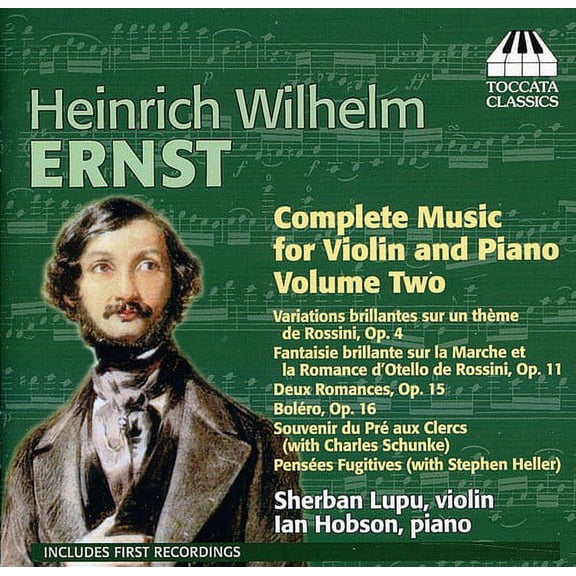 Sherban Lupu - Complete Music Violin & Piano 2 - Music & Performance - CD