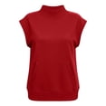 thumbnail image 6 of Kezqiaxn Crewneck Sweatshirts Women Fall Short Sleeve Casual Pullover Tops with Pocket Trendy Womens Sweatshirt Women's Clothing, 6 of 6