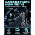 thumbnail image 2 of Ghost Face Headrest Covers 2Pcs Spooky Car Interior Upgrade Halloween Themed Headrest Protector Breathable Soft Fabric Easy Install for Vehicle Auto SUV (D), 2 of 8