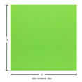 thumbnail image 4 of Paper Accents Cardstock 12"x 12" Stash Builder 65lb Green Apple 25pc, 4 of 4