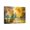 Nature Automne Forêt, variante sur Framhouse Paysage Naturel Doré de Fermes Décoratives - Impression sur Toile Parfaite pour Salon, Bureau, Mur de Galerie, Chambre 16x12 Pouces