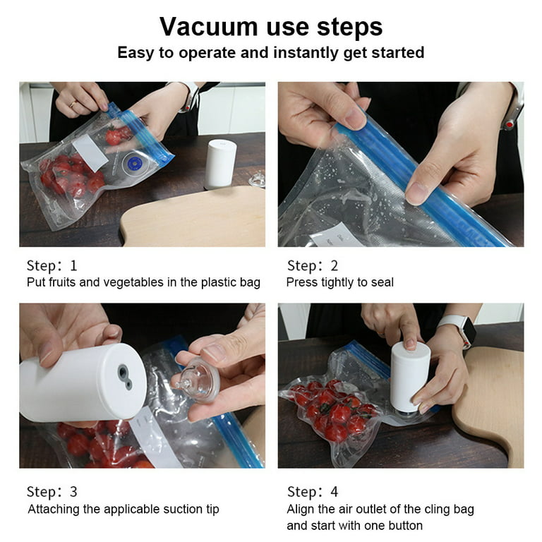 Vacuum Sealer Reusable Clothes Packing Sealing Device Preservation