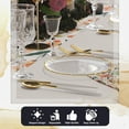 thumbnail image 6 of Exquisite Elegant Plastic Plates For Party 40 Dinner Plates - 40 x 7.5 inch Plastic Dessert Plates Set - Thin Delicate Fancy Plastic Plates Disposable Plates for Party Plates | Clear - Gold Rim, 6 of 7