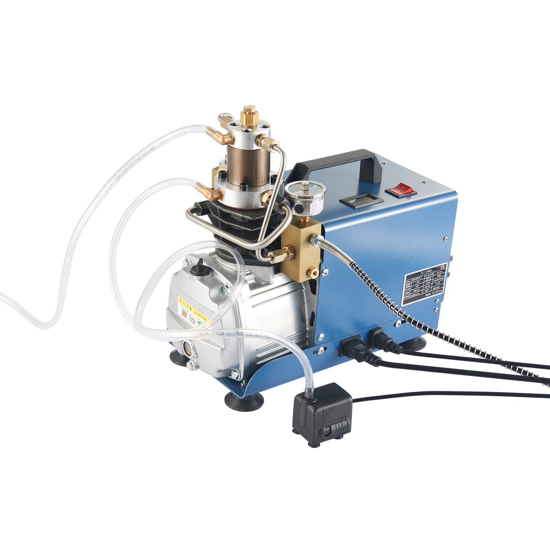 High Pressure PCP Air Compressor Electric Air Pump Pressure Preset 30Mpa 13.2GPM 