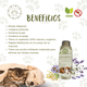 thumbnail image 3 of Shampoo Relajante Orgánico Natural  Perros  Gatos Mascotas, 3 of 5