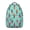 Greenish-blue-2, variant on Retro Vintage Shark Art Backpack - Ergonomic Design for Commuters, Waterproof Exterior, Front Zip Pocket for Easy Access