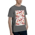 thumbnail image 2 of Bingfone Fire Truck Men'S Loose Fit Short-Sleeve Pocket T-Shirt, 2 of 7