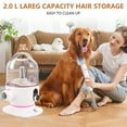 thumbnail image 2 of CazToi Dog Grooming Vacuum 13400Pa Strong Suction 2L Large Capacity 5 Tools Quiet For Pets, 2 of 7