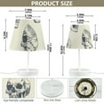 thumbnail image 4 of Skulls LED Desk Lamp Table Lamp USB Bedside Nightstand Small Lamp for Bedroom Living Room Kids Room, 4 of 8