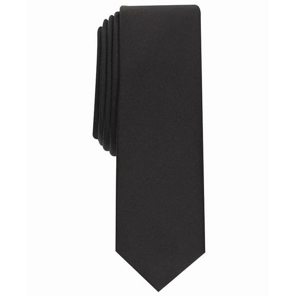 Alfani BLACK Men's Solid Textured 2" Necktie, US One Size