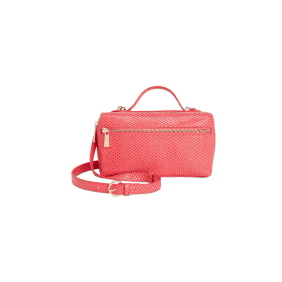 On 34th Allikay Embossed Crossbody Bag, Created for Macy's - Peony Snake