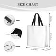 thumbnail image 3 of Fotbe White Bolsa Tote con Estampado para Mujer, Bolsos con Cremallera, Bolsa de Hombro Casual de Gran Capacidad con Bolsillos Internos, 3 of 7