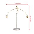 thumbnail image 3 of Fall Decorations Indoor Decorative Pieces Desktop Ornament Finger Balancing Decor, Balancing Instrument,Newton's Cradle Weightlifter, 3 of 9