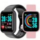 thumbnail image 4 of Smartwatch Y68 Con Correa Impermeable De Color Para Deportes De Ritmo Cardíaco, 4 of 4