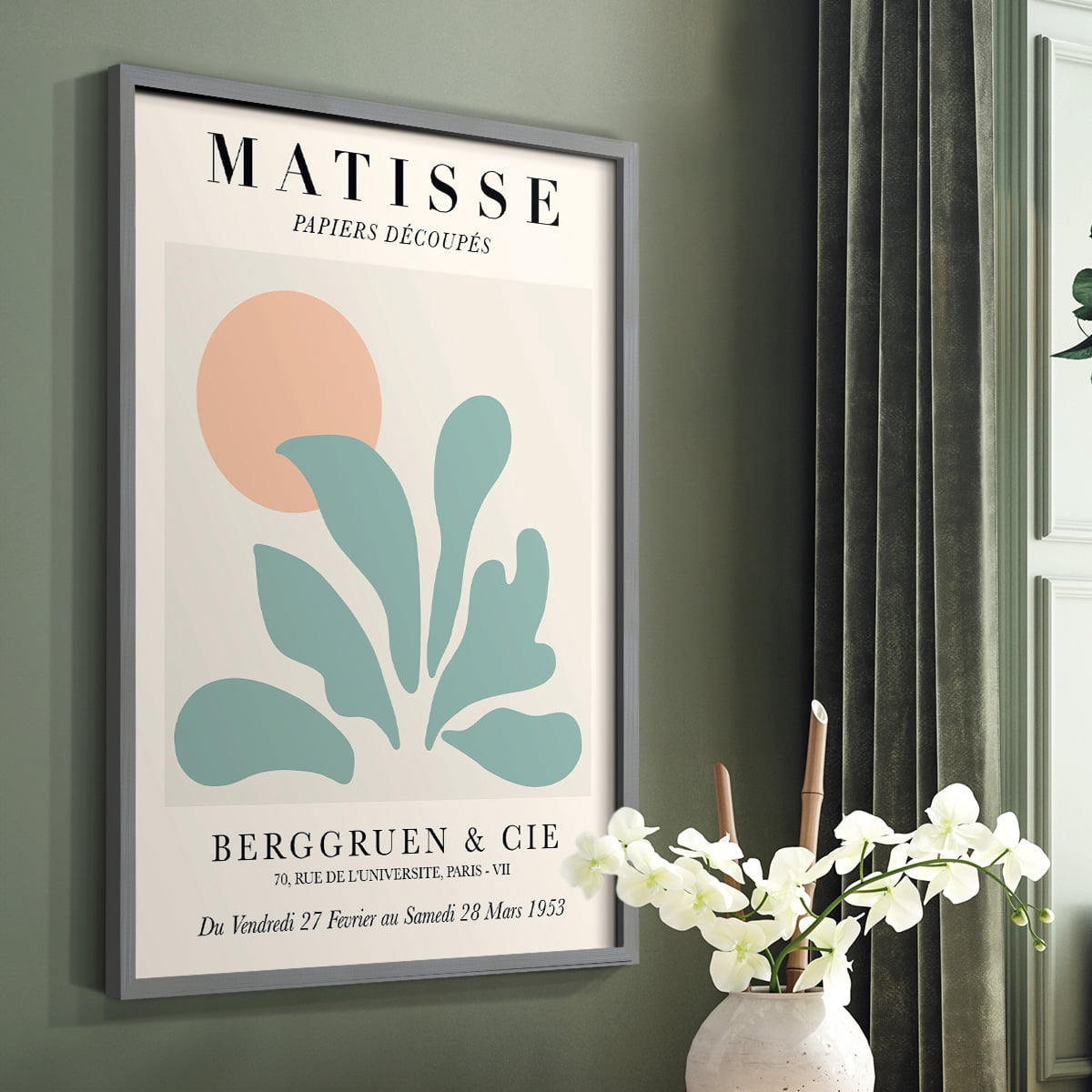 Matisse XCIII Framed Print - Solid Wood