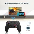thumbnail image 1 of Mando inalámbrico con Bluetooth para Nintendo Switch mando Pro con luz, 1 of 9