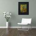 thumbnail image 4 of Trademark Fine Art "Peacock Candy II" Canvas Art by Color Bakery Black Matte, Black Frame, 4 of 4