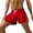 Red, variant on Men Fitness Shorts with Side Zipper Quick Drying Breathable Gym Workout Short Pants Elastic Waist Drawstring Athletic Running Sports Shorts