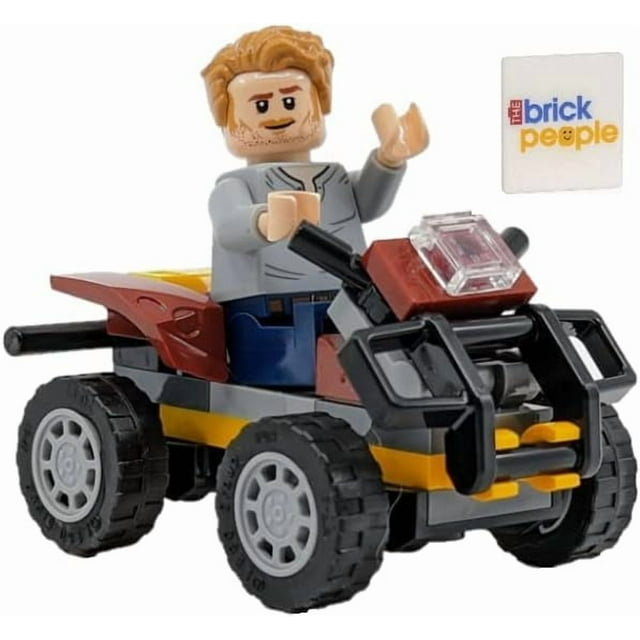 LEGO Jurassic World: Owen Grady Minifigure with Quad ATV