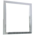thumbnail image 1 of Benjara BM233740 37 in. Transitional Style Wooden Frame Mirror, White, 1 of 5