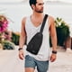 thumbnail image 5 of Liquidación de Ropa de Mujer Bolso de Pecho de Tela para Hombre Xihbxyly Moderno y Práctico, 5 of 5