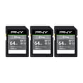thumbnail image 1 of Tarjeta de memoria PNY Elite 64GB Class 10 U1 V10 SDXC - 100 MB/s, 1 of 8