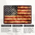 thumbnail image 3 of US American Flag Retro Metal Sign United States Patriotic Man Cave Bar Decor USA Garage Home Wall Art, 3 of 7