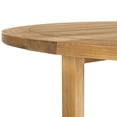 thumbnail image 4 of Safavieh Wales Indoor/Outdoor Folding Round Dining Table, Natural, 4 of 8