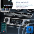 thumbnail image 5 of Radio para Coche de 1 DIN con Bluetooth, Estéreo, Manos , Reproductor MP3, Receptor FM, Entrada AUX/USB/Tarjeta HD, Kit de Tablero., 5 of 5