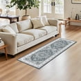 thumbnail image 6 of MeyJey Kitchen Rug Set 3 Piece, Non Slip Machine Washable Mats for Home Floor and Living Room，Gray, 6 of 14