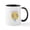White/Black Inside, variant on CafePress - Happy Easter Mugs - 11 oz Ceramic Mug - Novelty Coffee Tea Cup