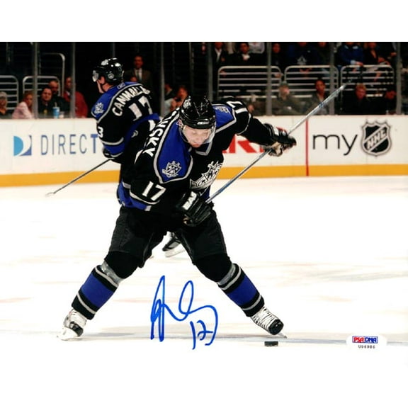 Lubomir Visnovsky Autographed 8x10 Photo Los Angeles Kings PSA/DNA #U96986