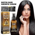 thumbnail image 2 of 3x Biotin Hair Growth Spray Anti Hair Loss Fast Regrowth Scalp Treatment Hair Regrowth Serum, 2 of 5