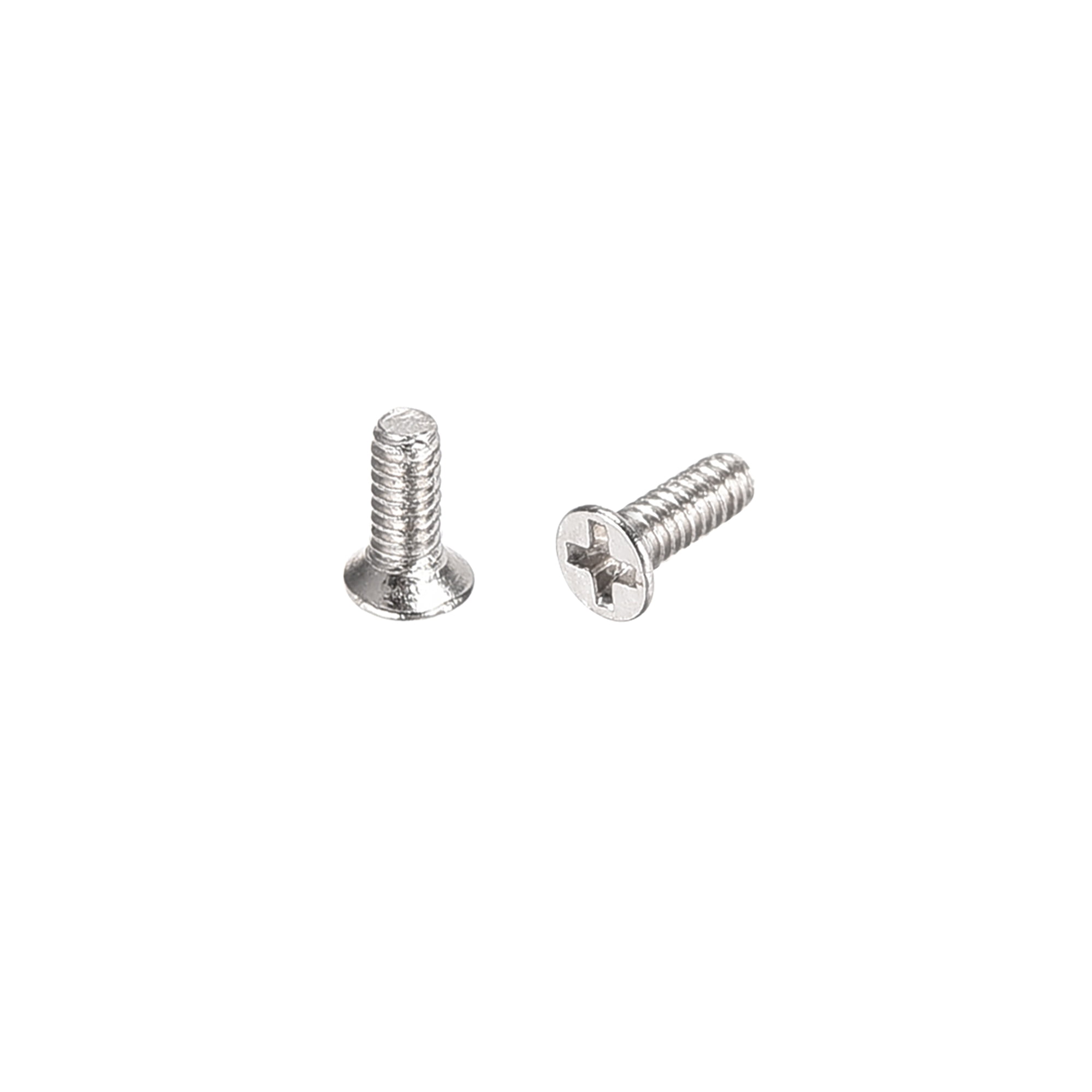 M1 x 3mm Nickel Plated Phillips Self-tapping Small Wood Screws 